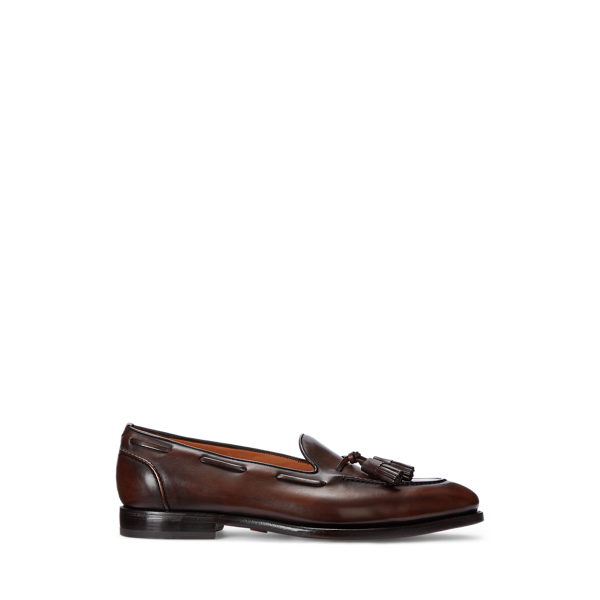 Luther Tassel Burnished Calfskin Loafer