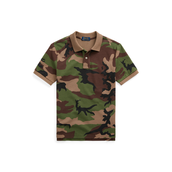 Camo Cotton Mesh Polo Shirt Boys 8-20 1