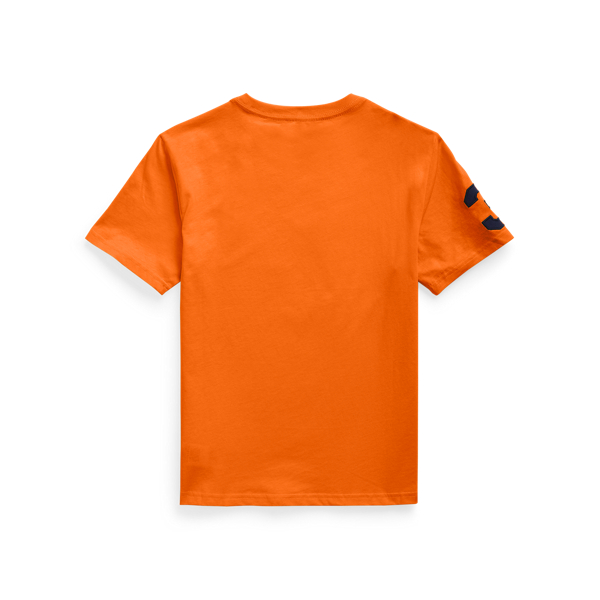 Sailing Orange Big Pony Cotton Jersey T-shirt Boys 6-14 Years 2