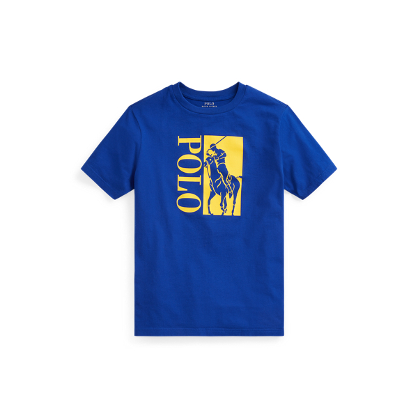 Big Pony Logo Cotton Jersey Tee