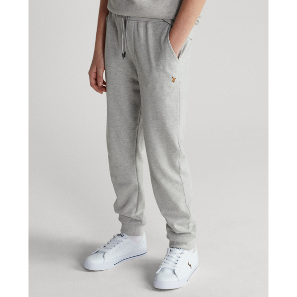 Andover Heather Cotton Mesh Jogger Trouser Boys 6-14 Years 4