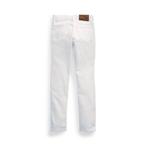 Детские джинсы Ralph Lauren Sullivan Slim Stretch, цвет: Белый