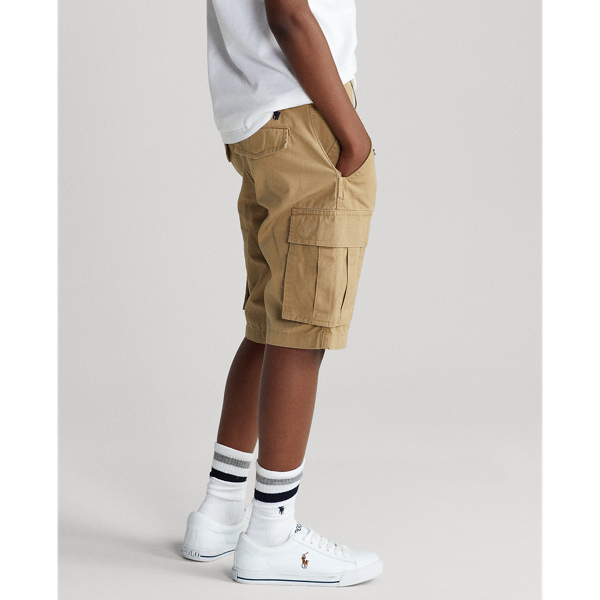 Desert Khaki Cotton Ripstop Cargo Short BOYS 6-14 YEARS 5
