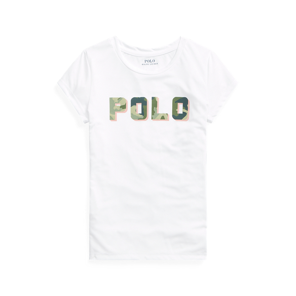 Camo Logo Interlock Tee Girls 7-14 Years 1