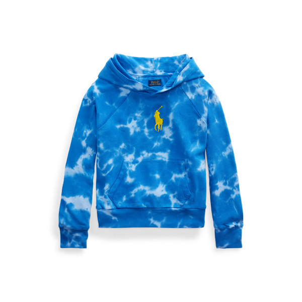 Tie-Dye Cotton Terry Hoodie
