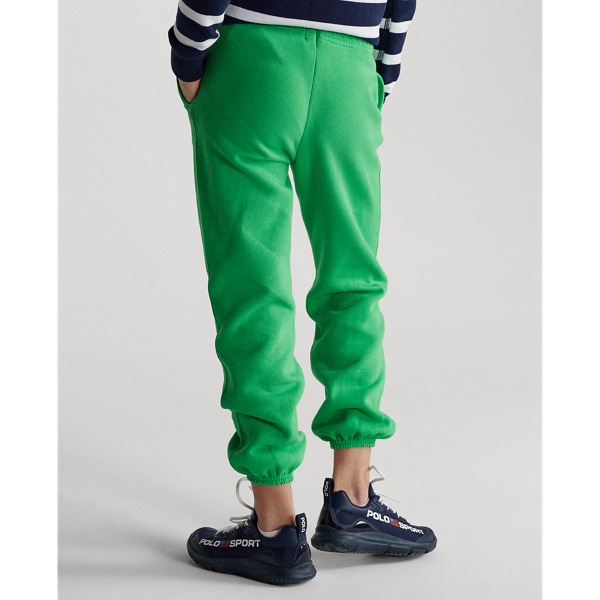 Blaze Field Lime/Navy Polo Sport Fleece Joggers Girls 7-14 Years 5