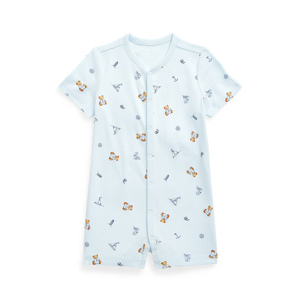 Polo Bear Cotton Interlock Shortall