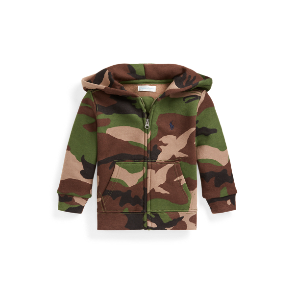 Camo Full-Zip Fleece Hoodie Baby Boy 1