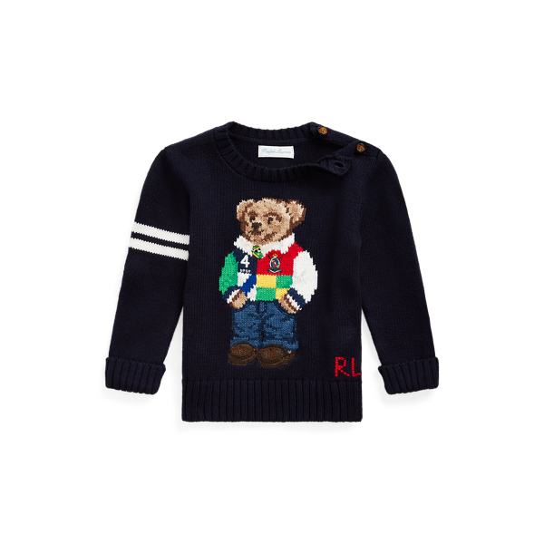 Polo Bear Cotton Jumper