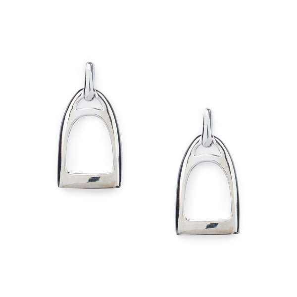 Sterling Silver Stirrup Studs