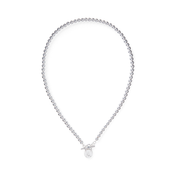 Sterling Silver Logo Necklace