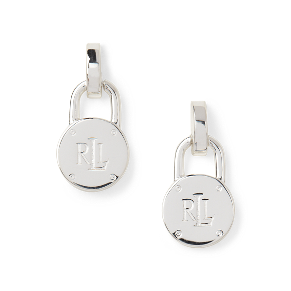 Sterling Silver Padlock Studs