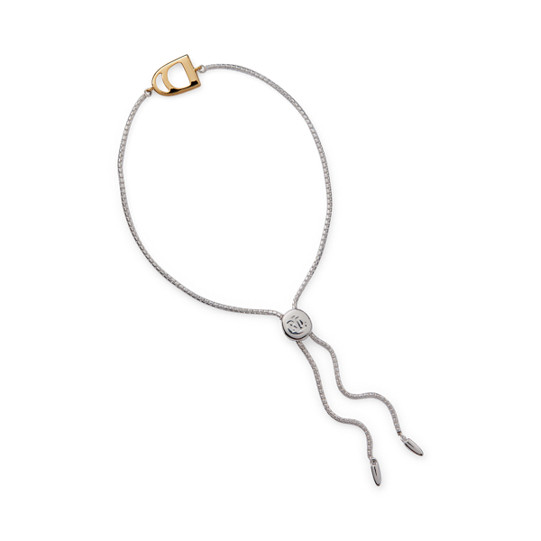 Bracelet coulissant &agrave; breloque &eacute;trier