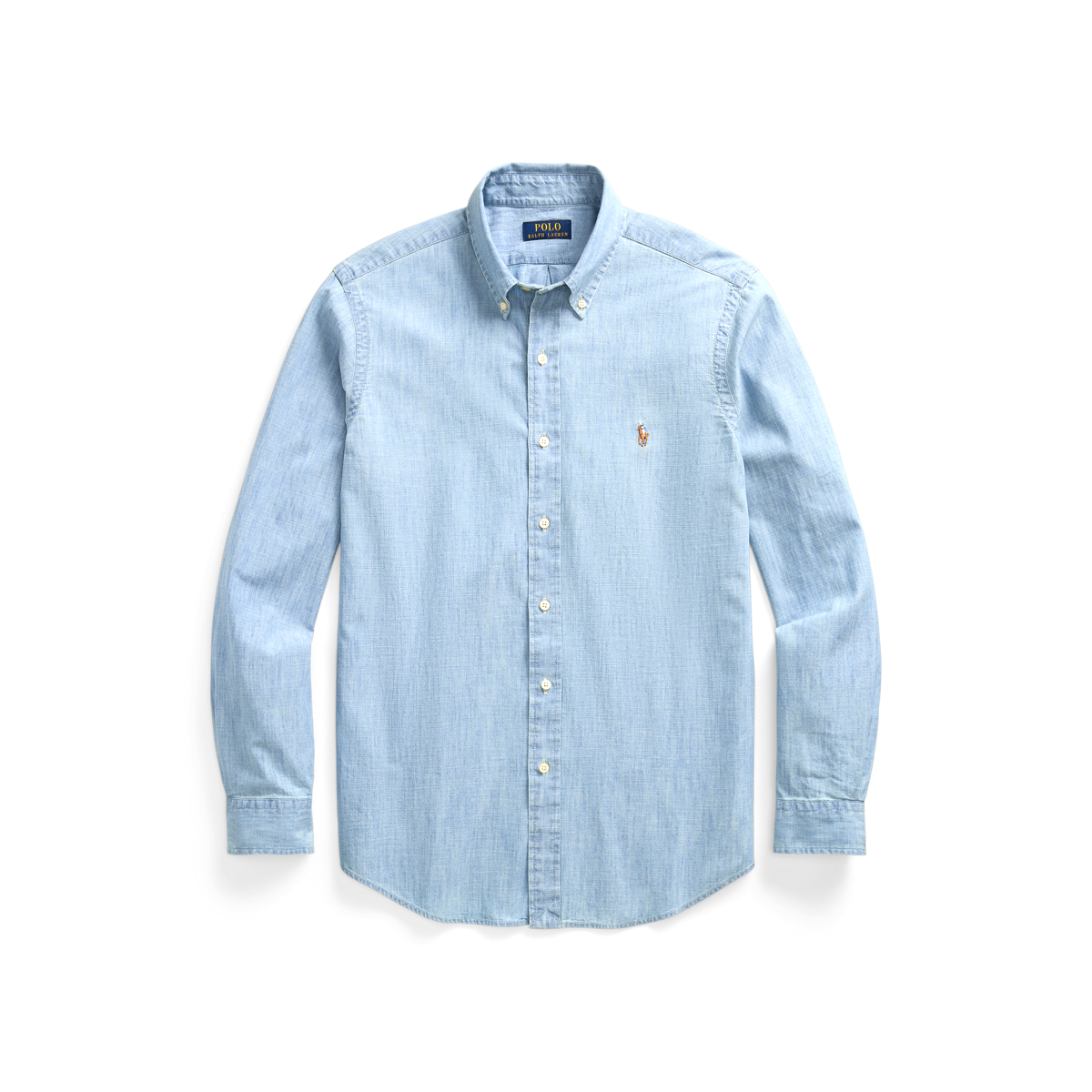 ★★POLO RALPH LAUREN★★ Classic fit indigo chambray camp s Classic Fit Indigo Chambray Shirt | Ralph Lauren