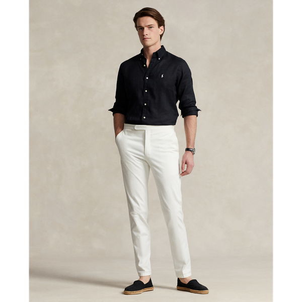 Polo Ralph Lauren 클래식핏 리넨 셔츠 폴로 블랙 4