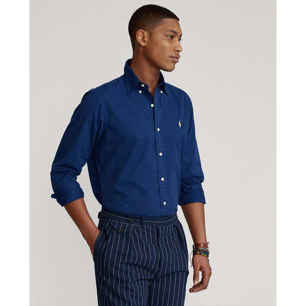 Freshwater Classic Fit Garment-Dyed Twill Shirt Polo Ralph Lauren 1