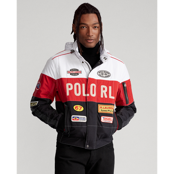 Water Repellent Racing Jacket for Men Ralph Lauren UK