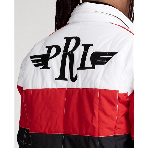 Veste de course hydrofuge Polo Ralph Lauren en Noir Polo/Rouge/Blanc 7