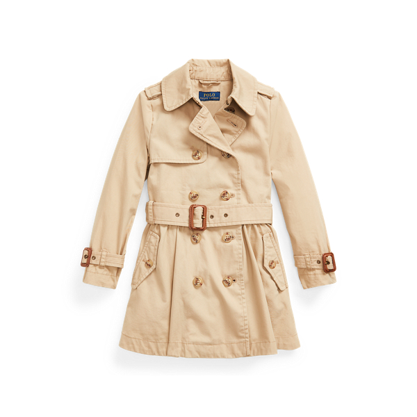 Water-Repellent Trench Coat
