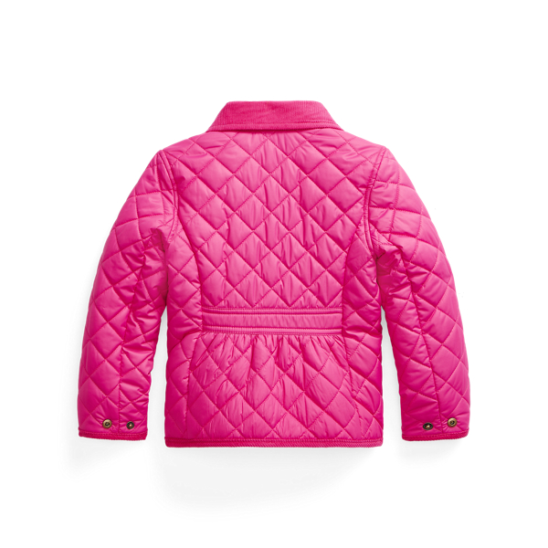 Accent Pink Quilted Barn Jacket Girls 1.5-6.5 Years 2