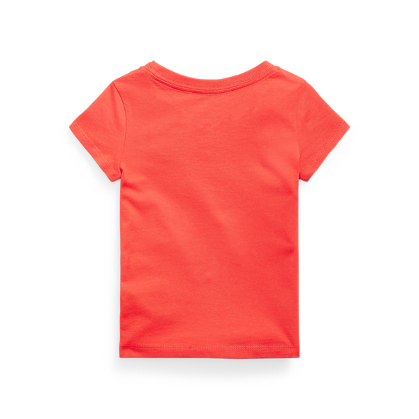 Bright Hibiscus Cotton Jersey T-shirt Girls 1.5-6.5 Years 2