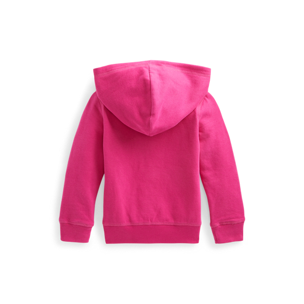 Accent Pink Fleece Full-Zip Hoodie Girls 1.5-6.5 Years 2