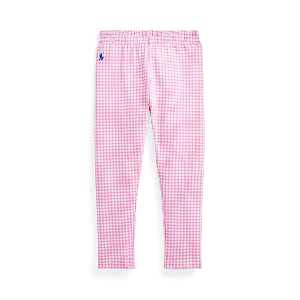 Gingham Stretch Jersey Legging