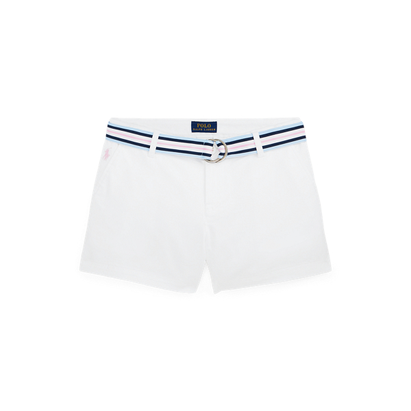 Belted Stretch Chino Short