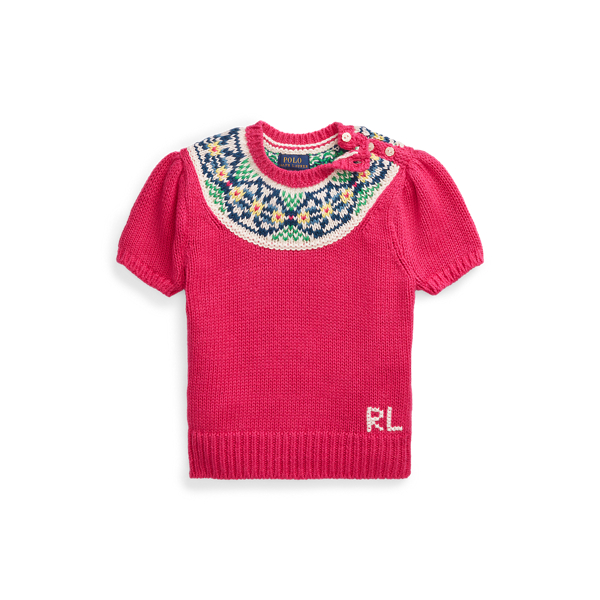Fair Isle Cotton Jumper