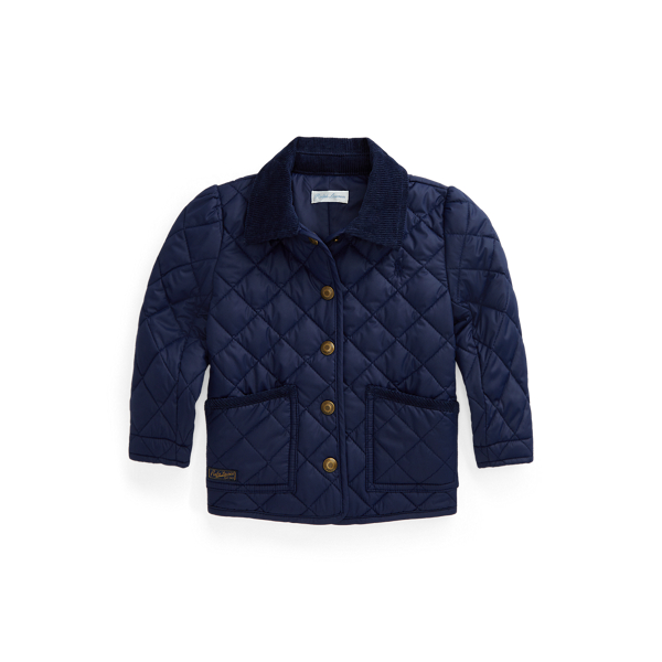 Water-Resistant Quilted Barn Jacket