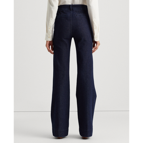 Rinse Wash High-Rise Flared Jean Lauren 6