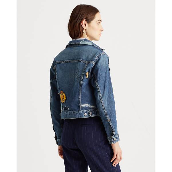 Patch Denim Jacket