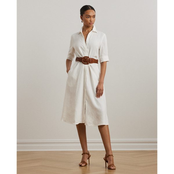 Women s White Shirtdress Dresses Jumpsuits Ralph Lauren