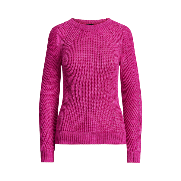 Linen-Blend Crewneck Jumper Lauren 1