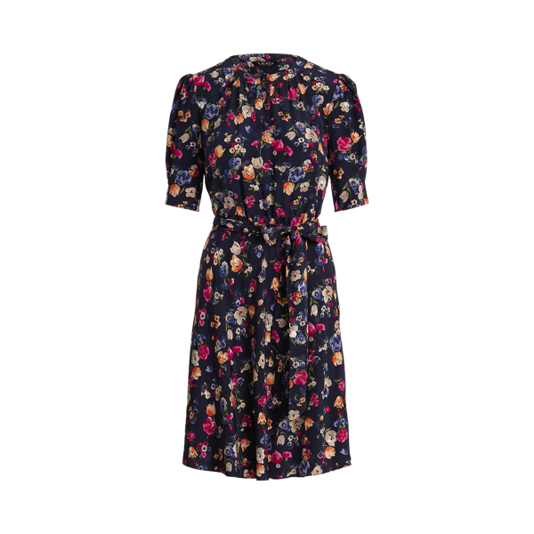 Floral Jacquard Dress Lauren 1