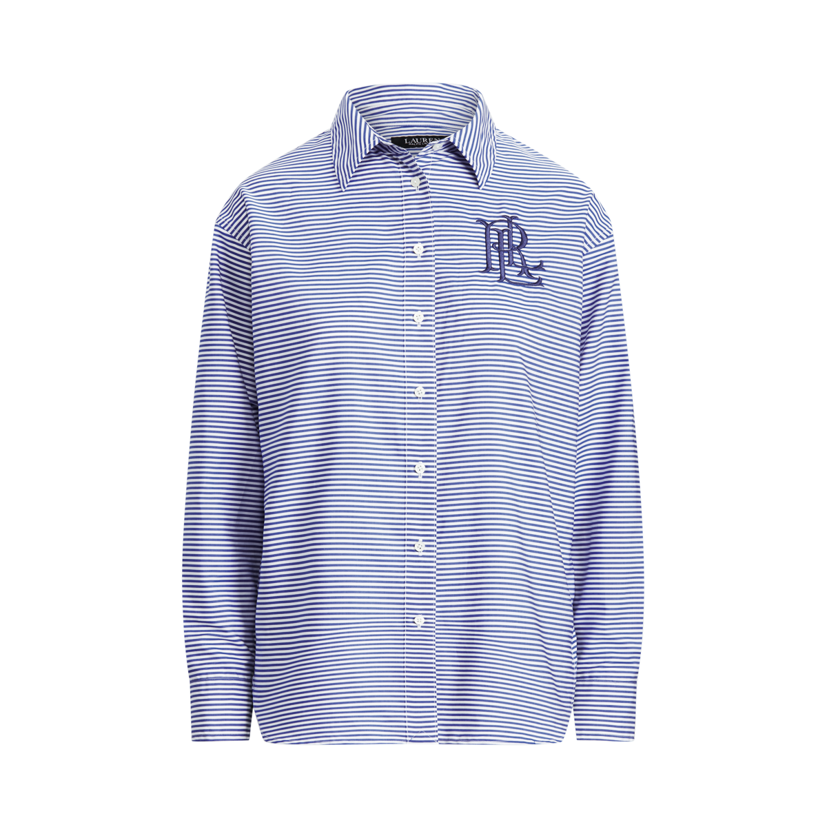 Striped Cotton Broadcloth Shirt