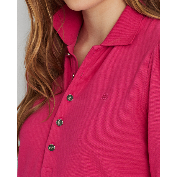 Bright Pink Collared Shift Dress Lauren 6