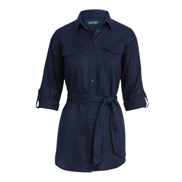 Fit-and-Flare Shirtdress