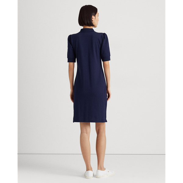 Refined Navy Collared Shift Dress Lauren Petite 5