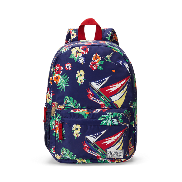 Sac &agrave; dos Polo Bear en toile