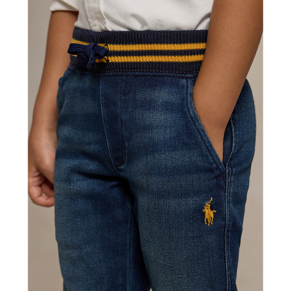 POLO RALPHLAUREN ジョガーパンツ　デニム ストレッチ デニム ジョガー パンツ | ラルフ ローレン公式