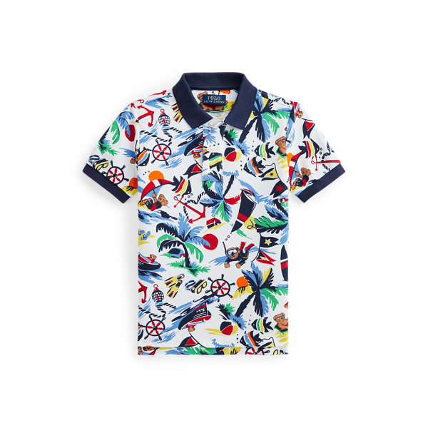 Polo Polo Bear en coton piqu&eacute; BOYS 1.5-6 YEARS en 1