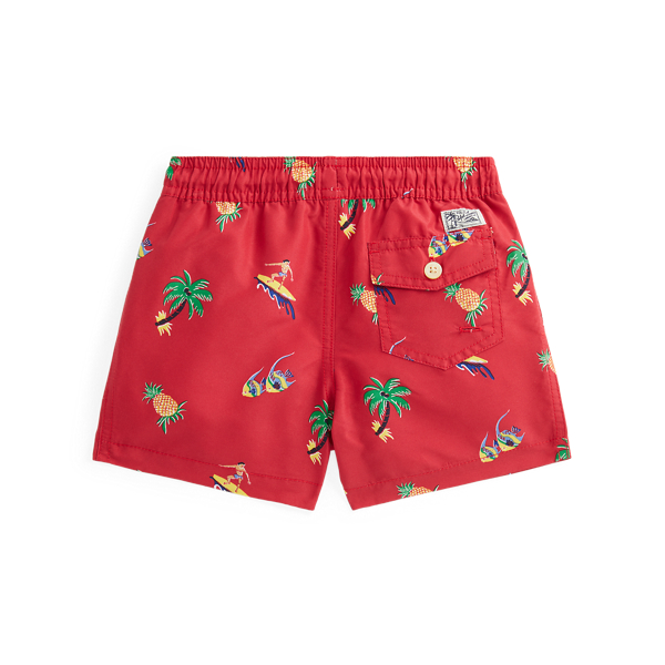 Tropical Surfer Traveller Polo Bear Swim Trunk Boys 2-7 2
