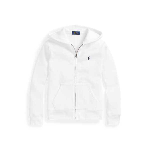 Cotton-Blend-Fleece Hoodie