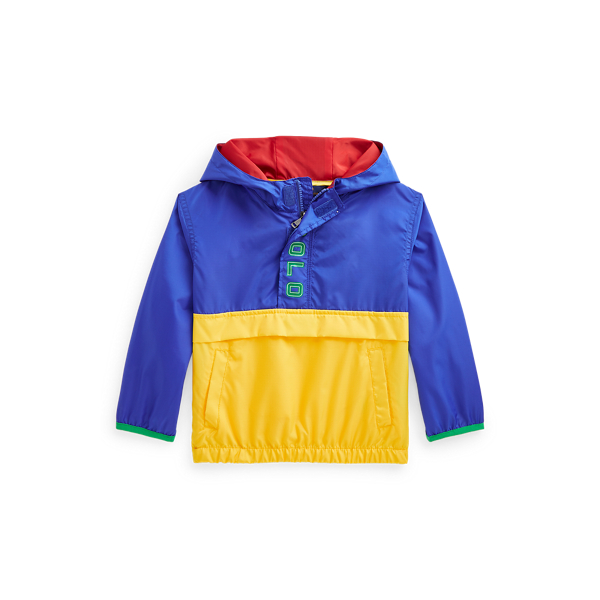 Water-Repellent Hooded Jacket