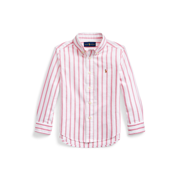 Striped Cotton Oxford Shirt