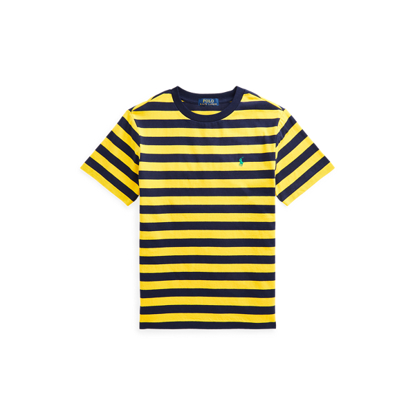 Striped Cotton Jersey Tee