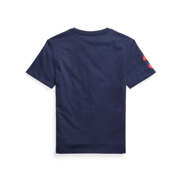 Refined Navy Big Pony Cotton Jersey Tee Boys 6-14 Years 2