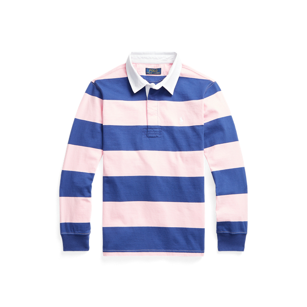 Striped Cotton Jersey Rugby Shirt