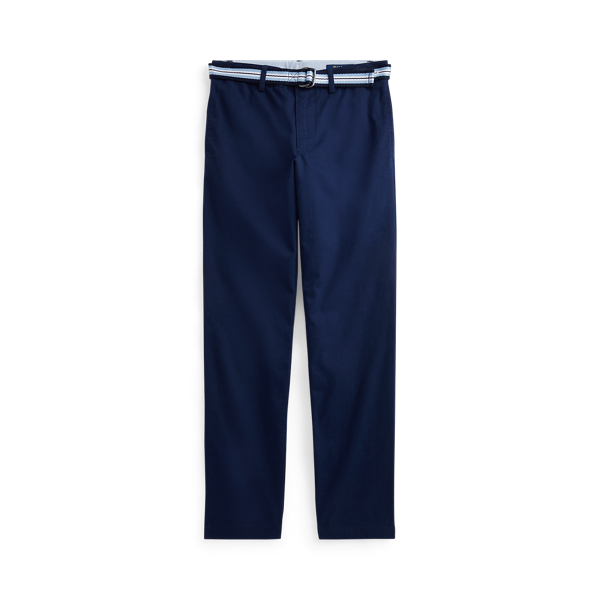 Belted Super Skinny Twill Trouser